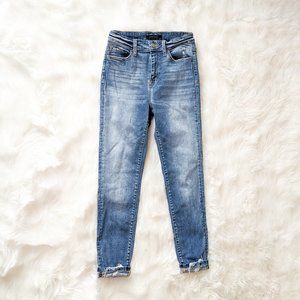 Flying Monkey High Rise Ankle Skinny Stretch Jean